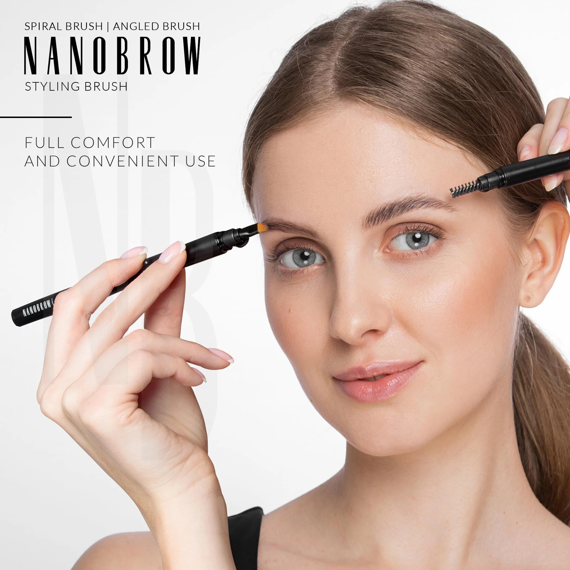 Set di pennelli per lo styling Nanobrow
