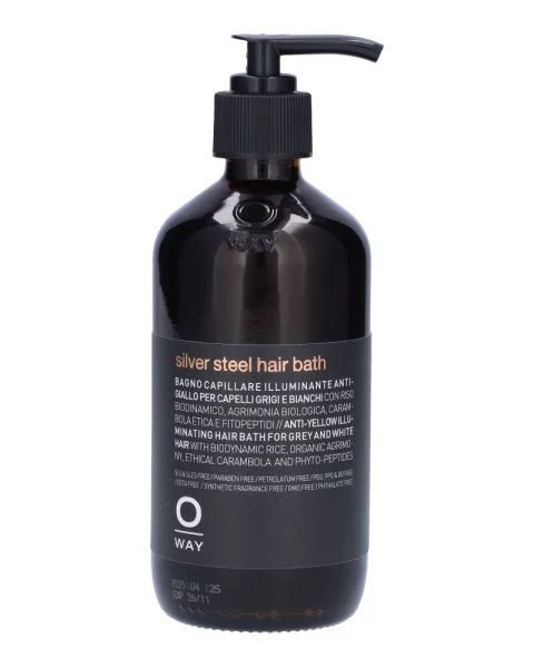 Oway Silver Steel Hair Bath