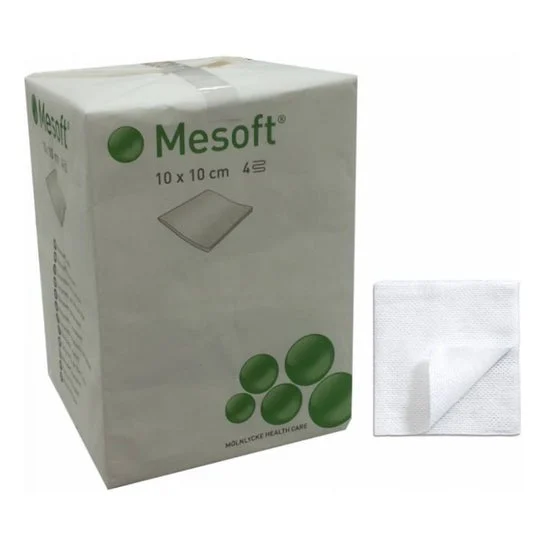 Mesoft Gasa 10x10cm 100uds