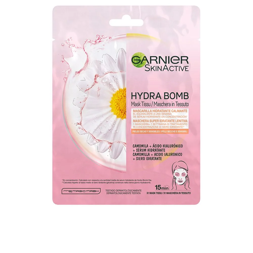 SKINACTIVE HYDRABOMB mascarilla hidratante calmante