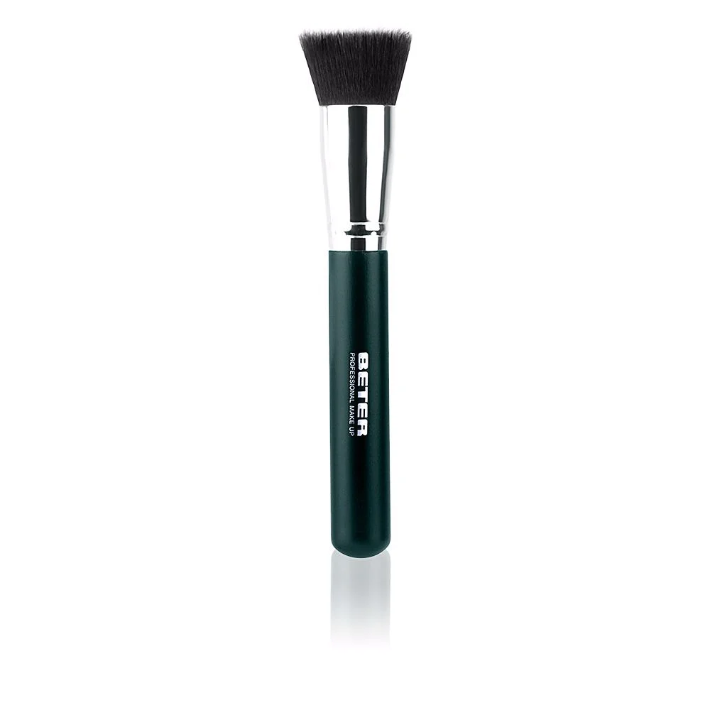 BROCHA MAQUILLAJE kabuki plana pelo sintético