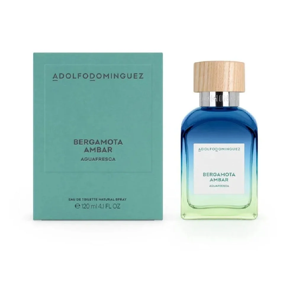 Adolfo Dominguez Acqua Fresca Bergamotto Ambra Eau De Toilette Spray 120ml