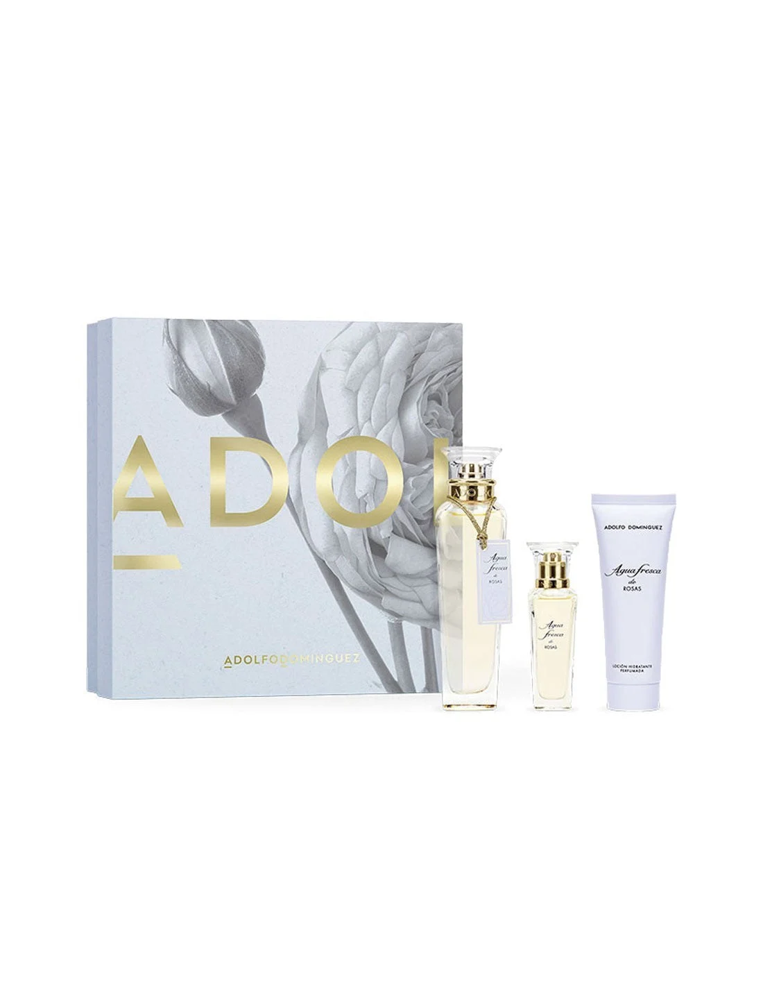 Adolfo Dominguez A Fresca Rosas et 120 Vap Body 10 Cofanetto