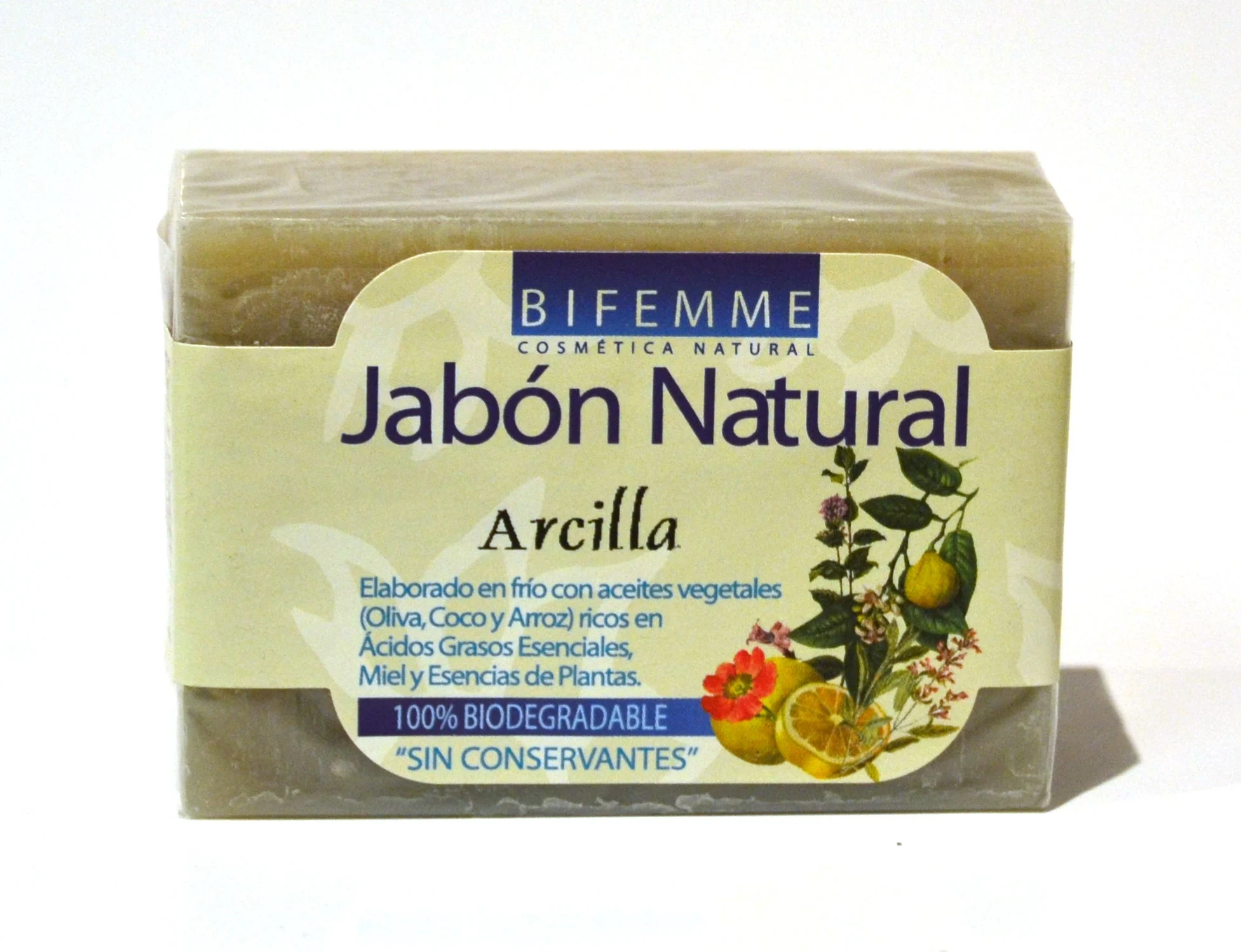 Sapone naturale all'argilla Ynsadiet 100g