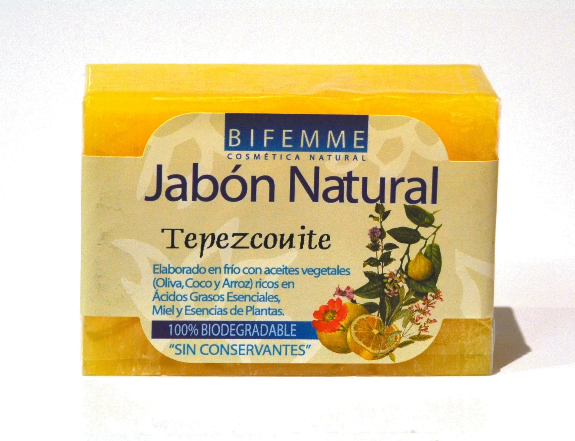 Ynsadiet sapone Natur Tepezcohuite 100g
