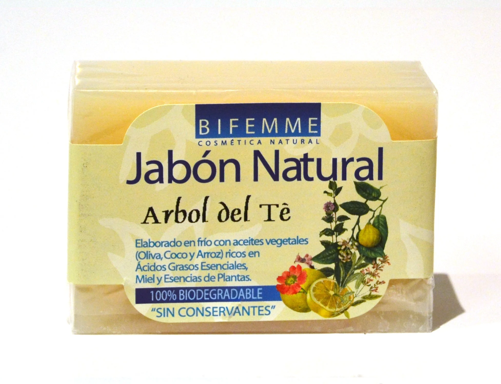 Ynsadiet sapone all'olio di Tee Tree 100g Bifemme
