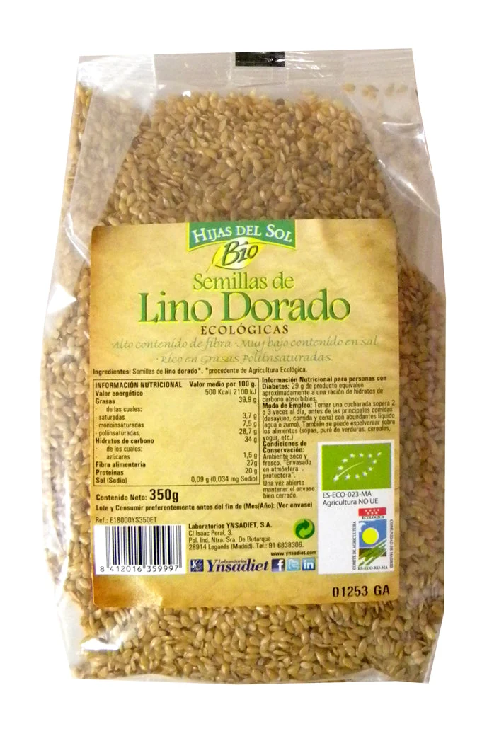 Semi di lino dorati Ynsadiet 350g