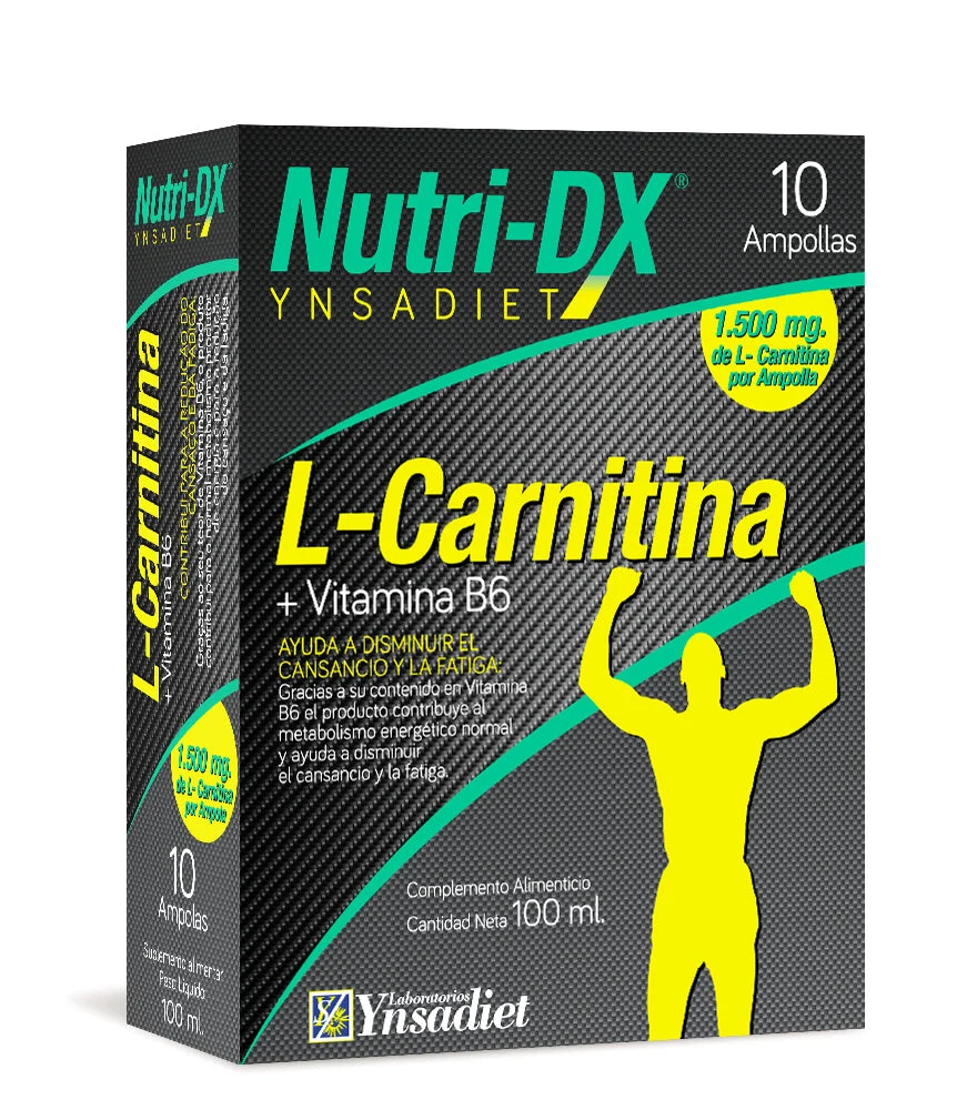 Ynsadiet L Carnitina 10 Ampolle Nutri Dx
