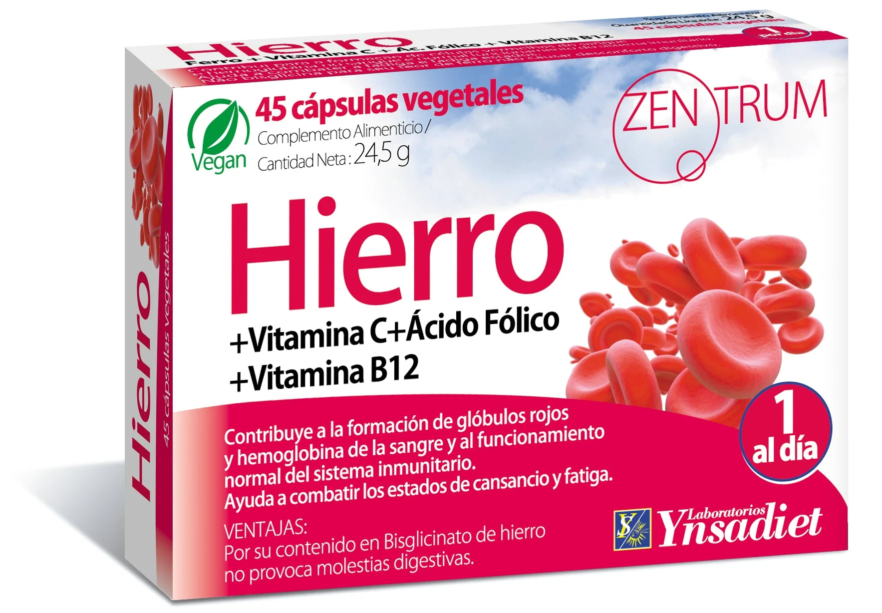 Ynsadiet Zentrum Ferro 45 capsule