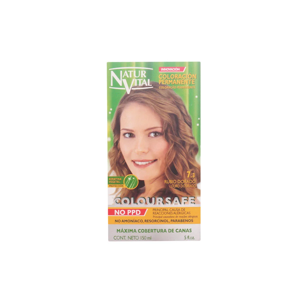 Naturaleza Y Vida Colorsafe Permanente 7.3 Biondo Dorato 150ml