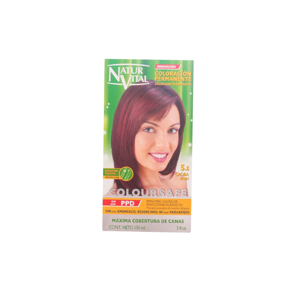Naturaleza Y Vida Colorsafe Permanente 5.5 Mogano 150ml