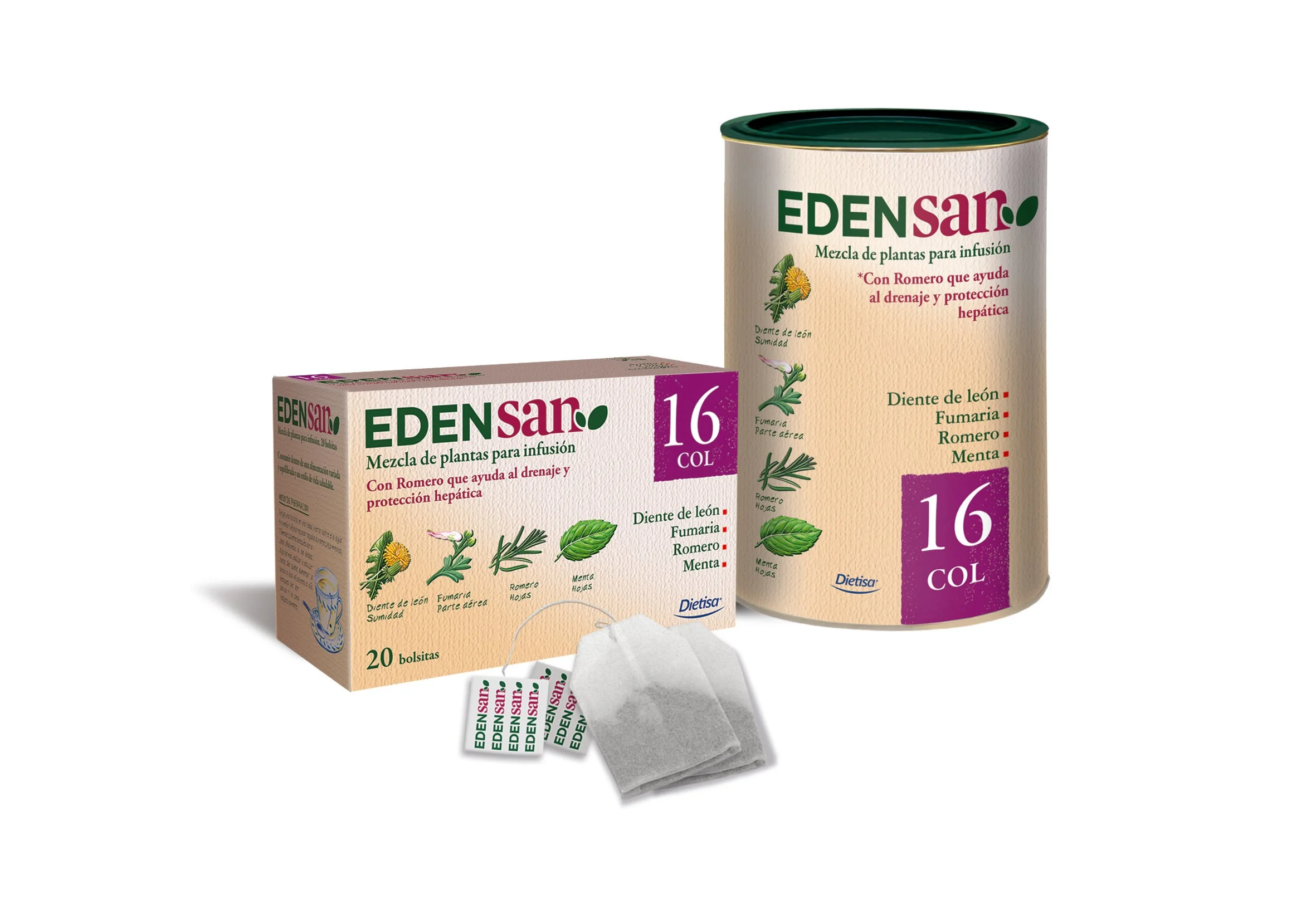 Dietisa Edensan 16 Col 20 filtri