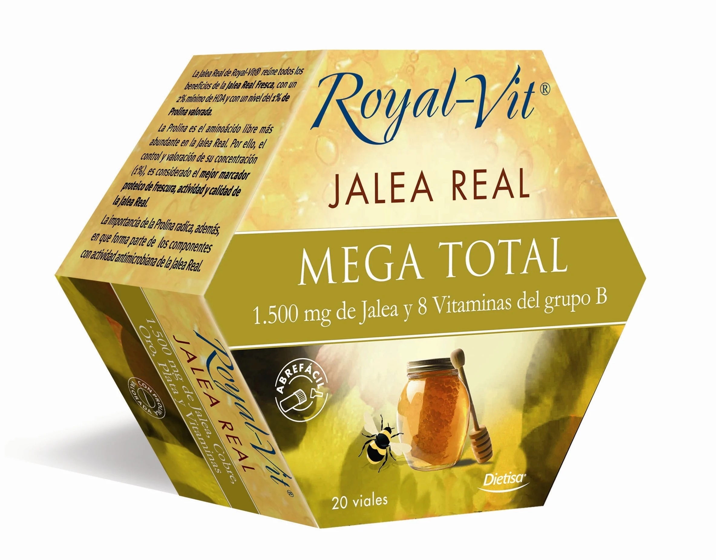 Dietisa Royal Vit Mega Total 1500 Mg 20 fiale
