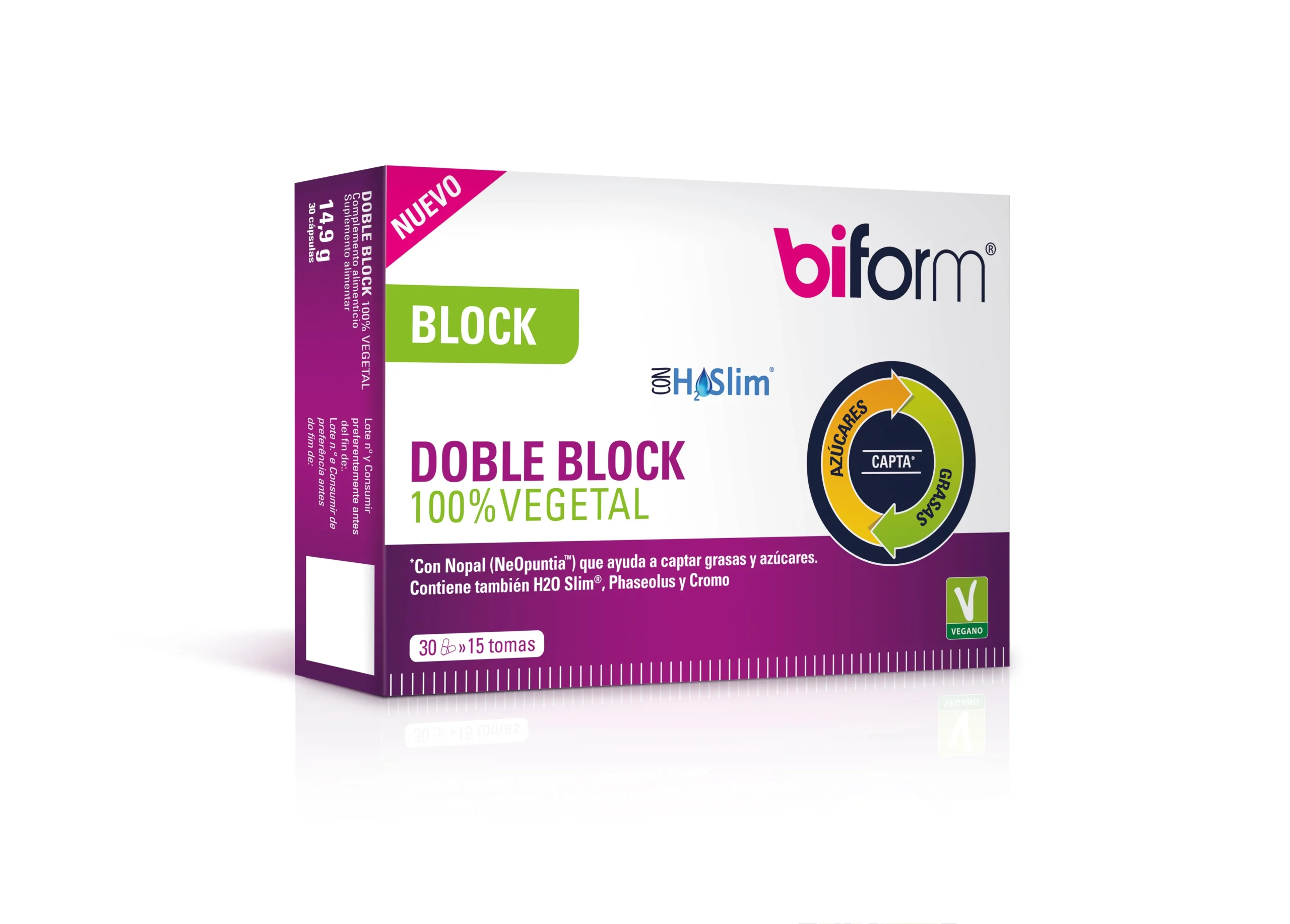 Doppio Blocco Biform 100 Vegetale 30 capsule