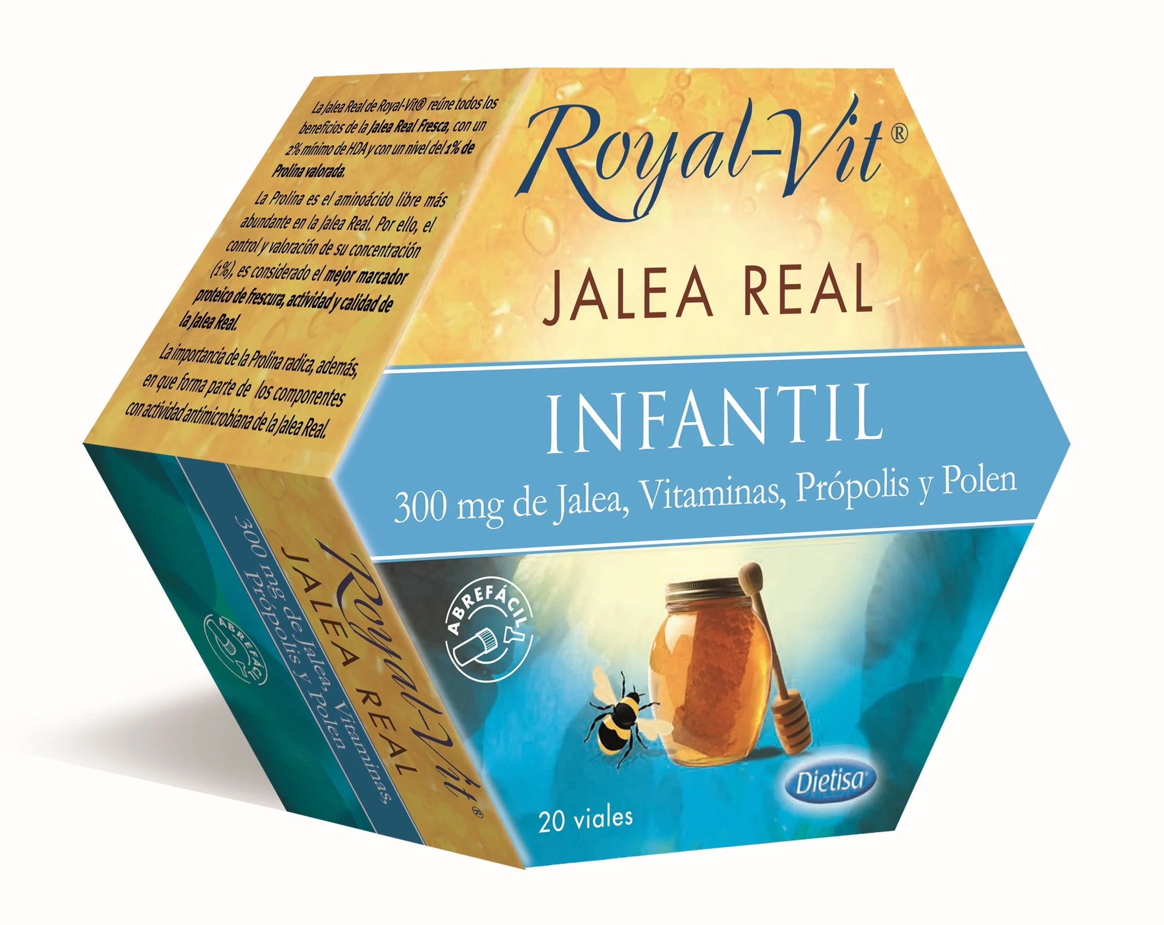 Dietisa Royal Vit Infantil Defensas 20 fiale