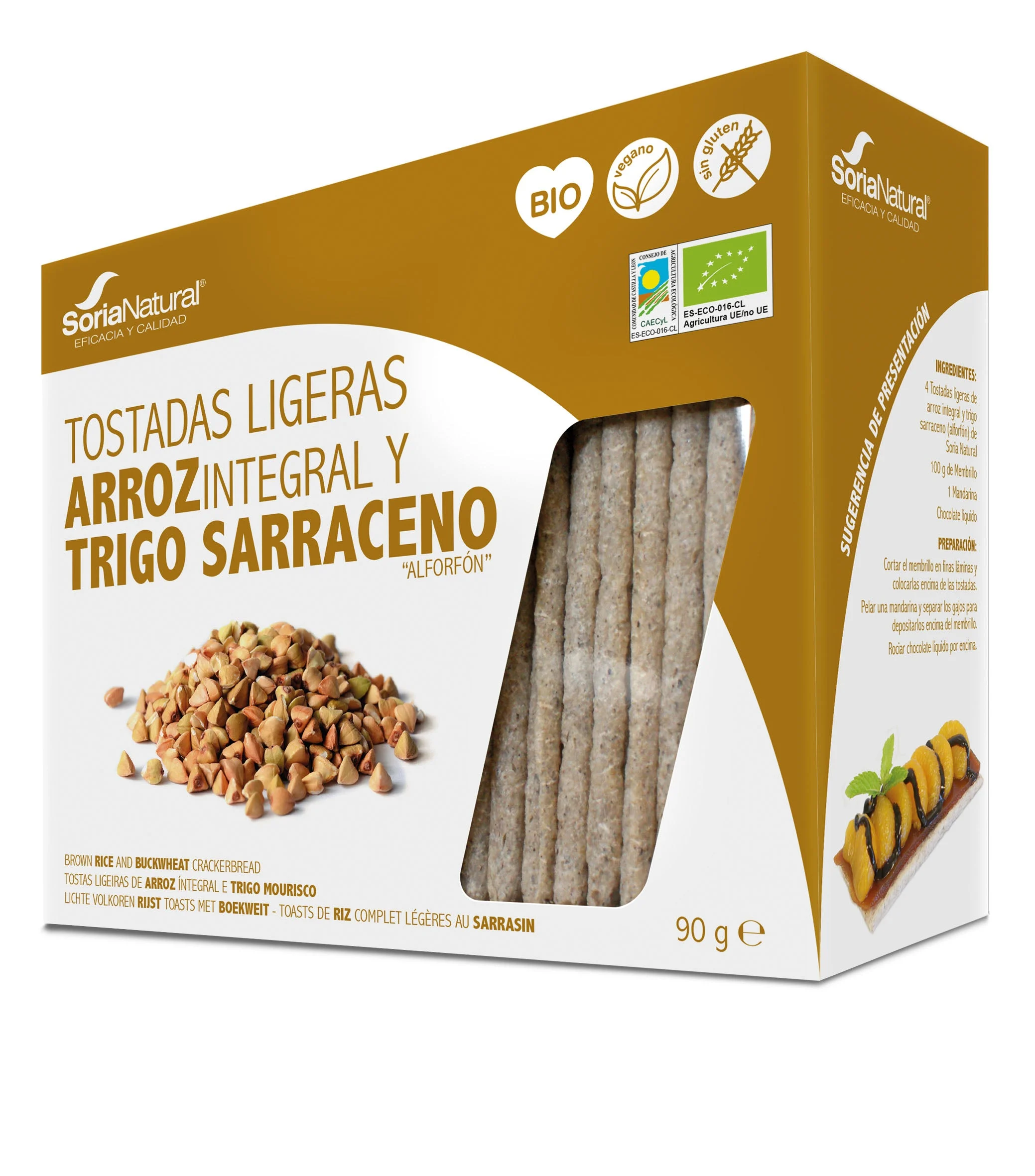 Alecosor Bio Toast di Riso e Grano Saraceno