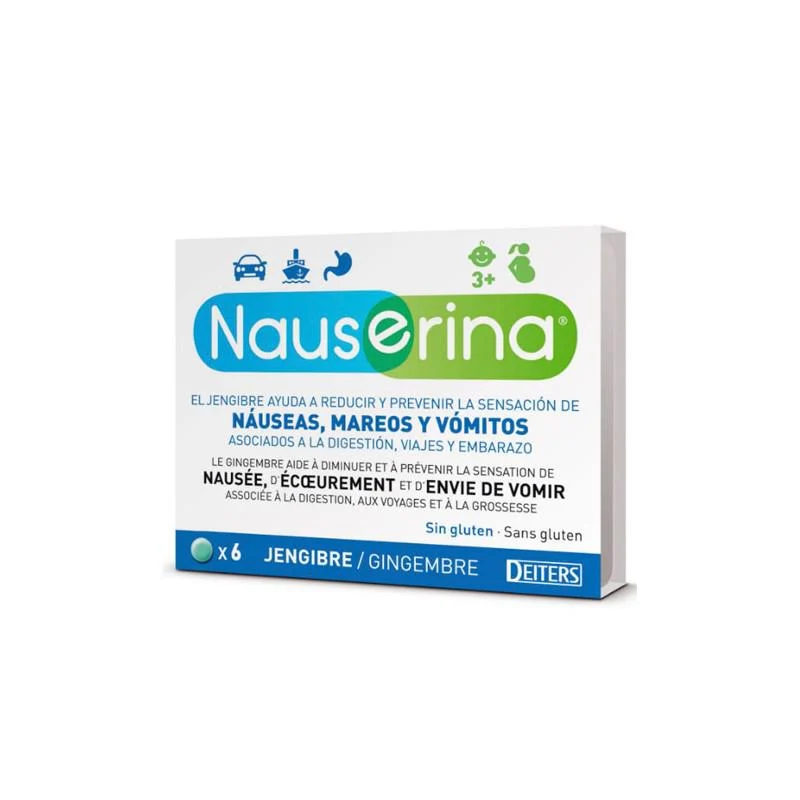 Deiters Nauserina 6 Compresse