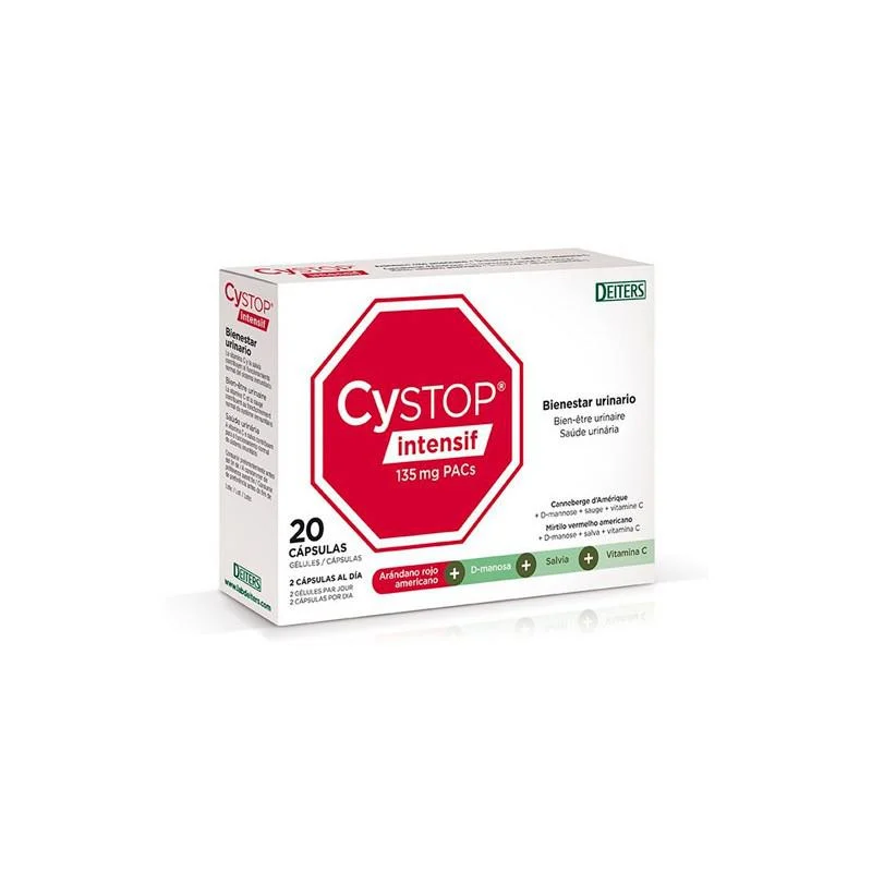 Deiters Cystop Intensif 20 Capsule