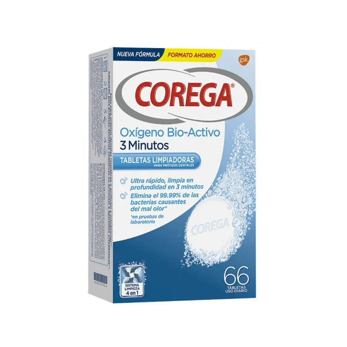 Corega Active Oxygen 3 minuti 66 compresse