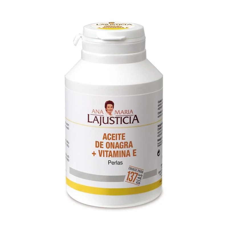 Ana Maria Lajusticia Ana Maria Lajusticia Olio di enotera vitamina e 275 perle