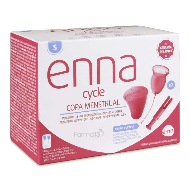 Enna Cycle Coppetta Mestruale Taglia S 2 Unità + Applicatore