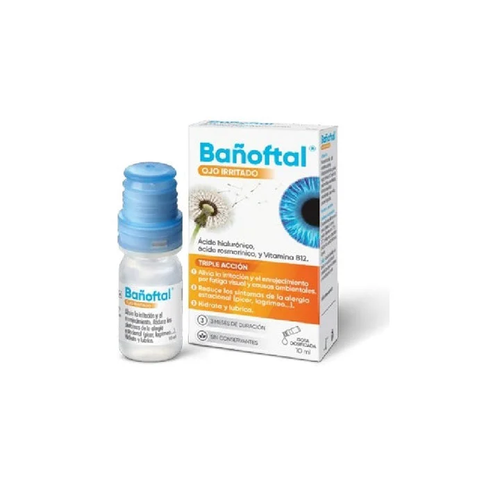 Bañoftal Occhi Irritati Tripla Azione 10 ml