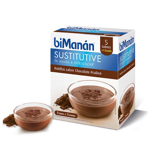 Crema pasticcera pralinata sostitutiva Bimanán 5 unità
