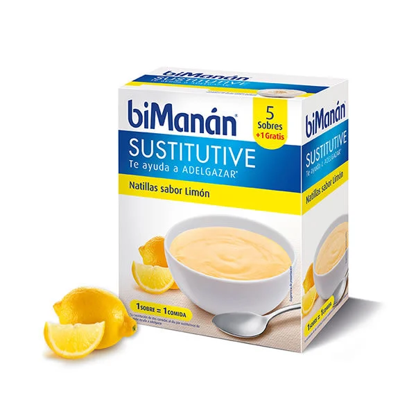 Crema pasticcera al limone sostitutiva Bimanán 5 unità
