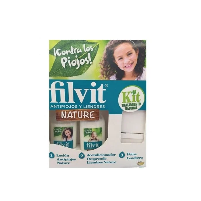 Filvit Nature Lozione Antipidocchi 125ml Set 2 Pezzi