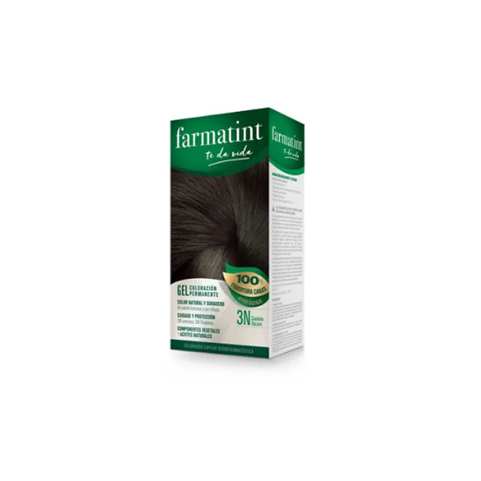 Farmatint Gel Colorante Permanente 3N Castano Scuro 150ml