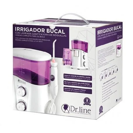 Dr. Line Irrigatore orale Dr. Line con lampada igienizzante ugello Clarben