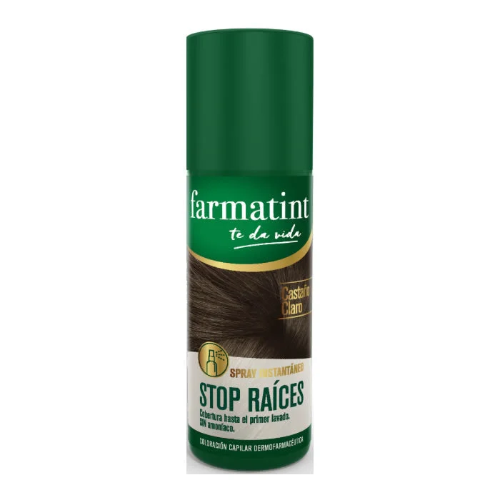Farmatint Spray Stop Radice Leggero Castano 75ml