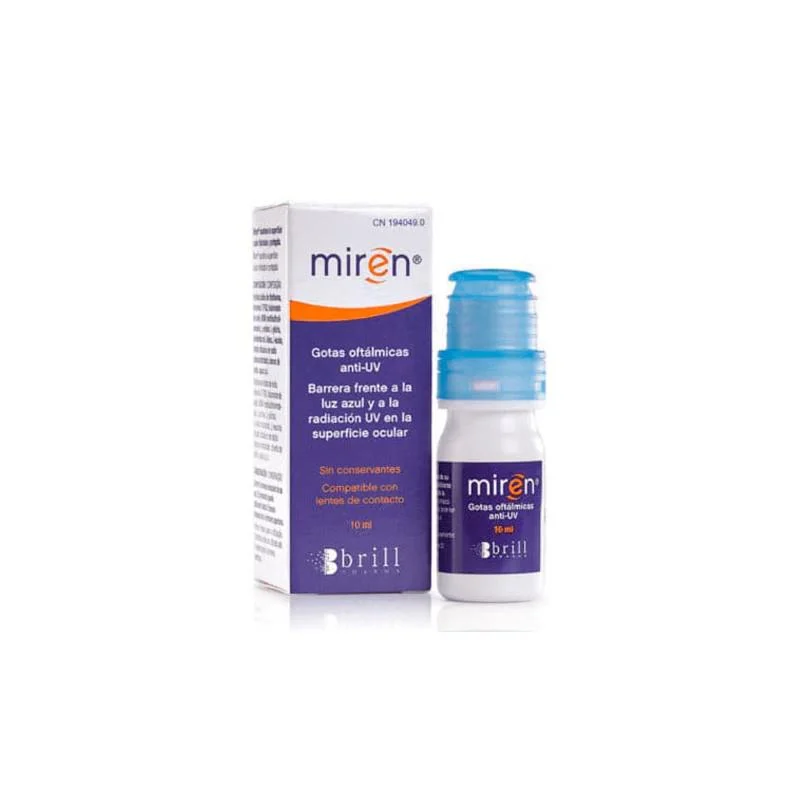 Brill Pharma Miren Gocce Oftalmiche Anti-Uv 10 ml
