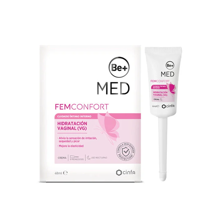 Be+ Crema Idratante Vaginale Interna 8x6ml
