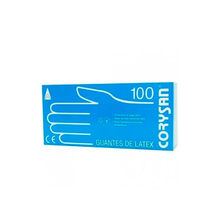 Guanti in lattice Corysan Media taglia 100pcs