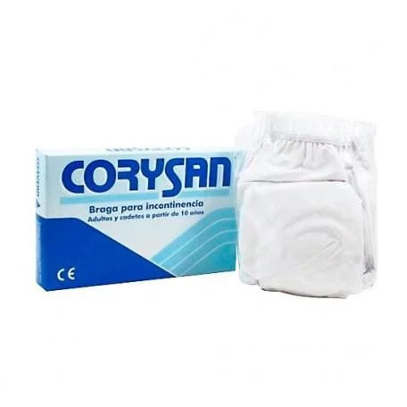 Mutandine per incontinenza con chiusura a clic, taglia 12 Corysan