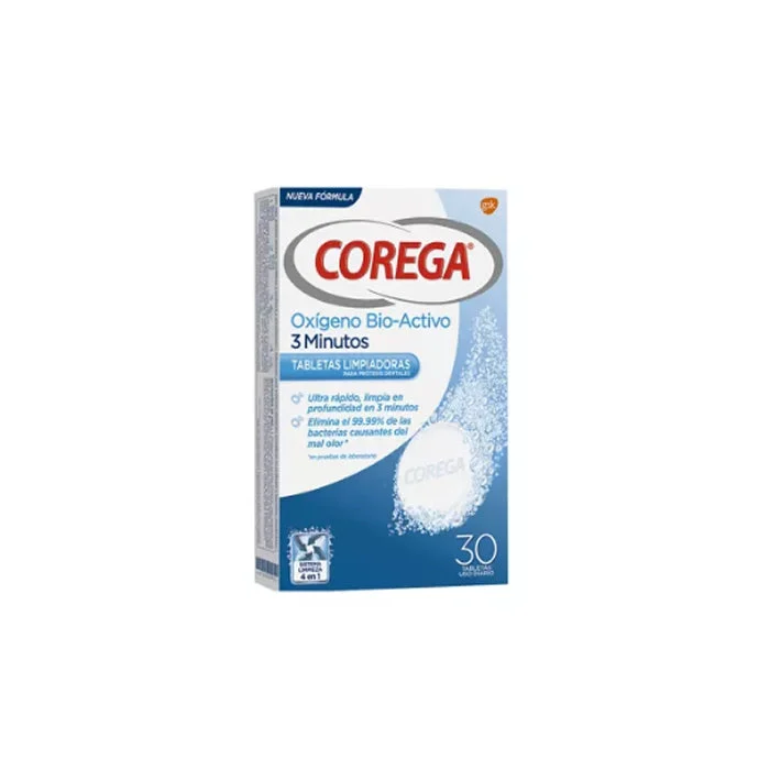 Corega Active Oxygen 3 minuti 30 compresse