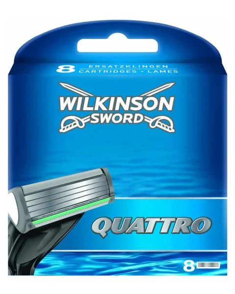 Wilkinson Sword Quattro Blades 8pak