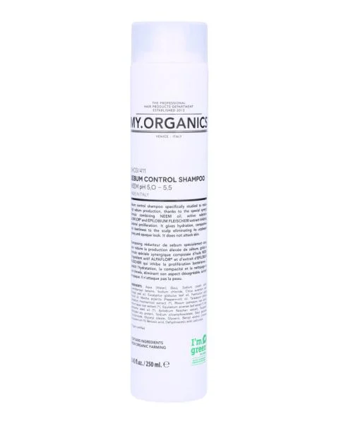 My.Organics The Organic Sebum Control Shampoo Neem And Lavender