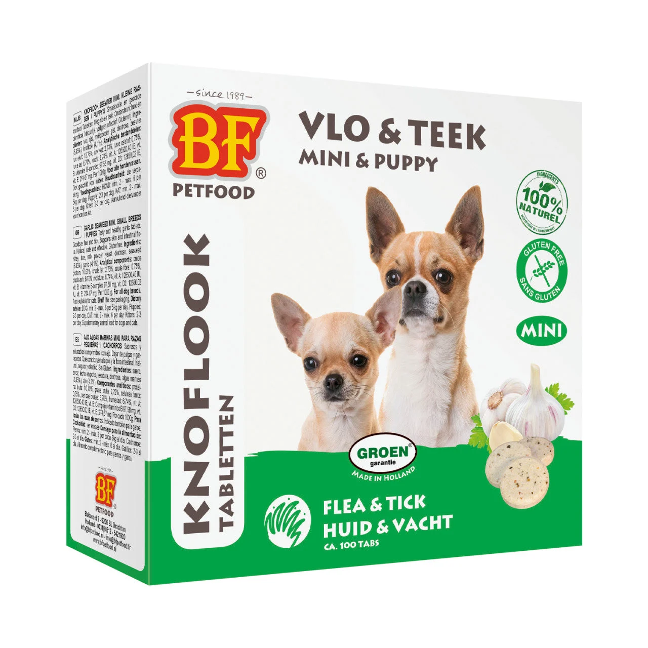 Biofood Mini Anti Pulci E Zecche Con Alghe Marine Cane 100 Compresse