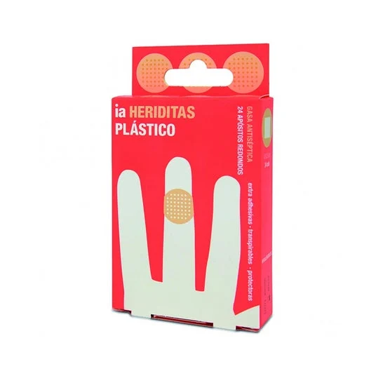 Interapothek Medicazione di plastica rotonda 2,5cm 24 pz