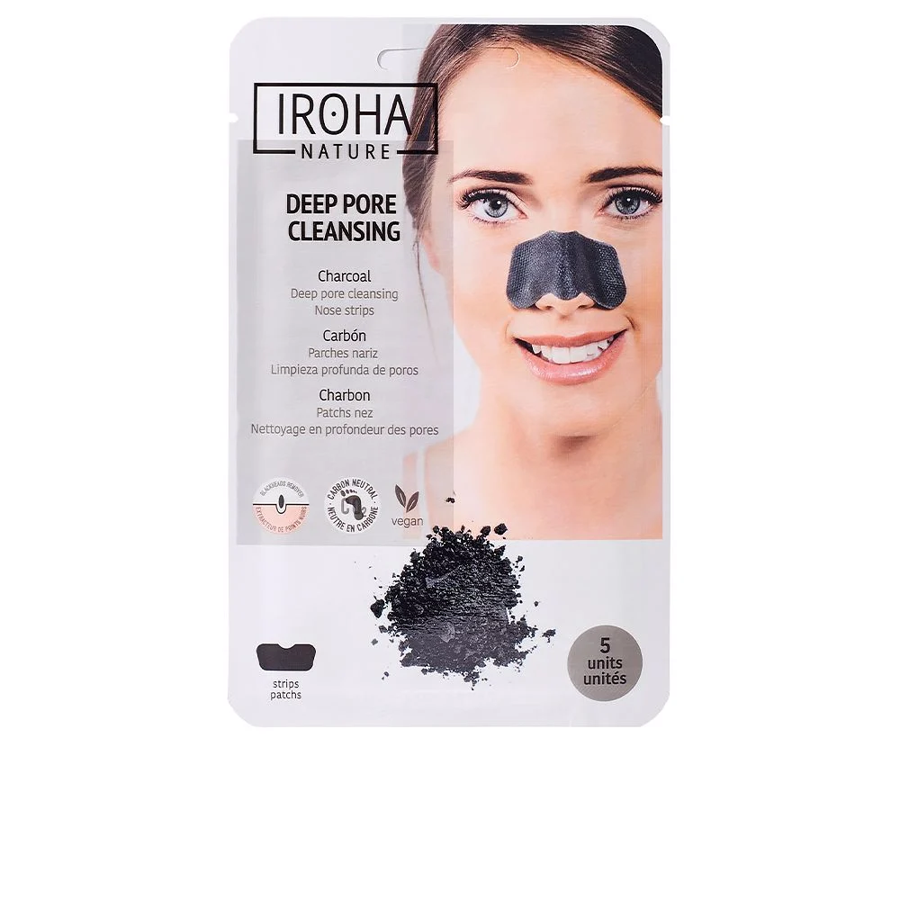 DETOX CHARCOAL BLACK nose strips