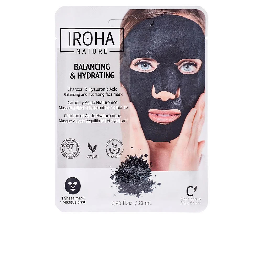 DETOX CHARCOAL BLACK tissue facial mask