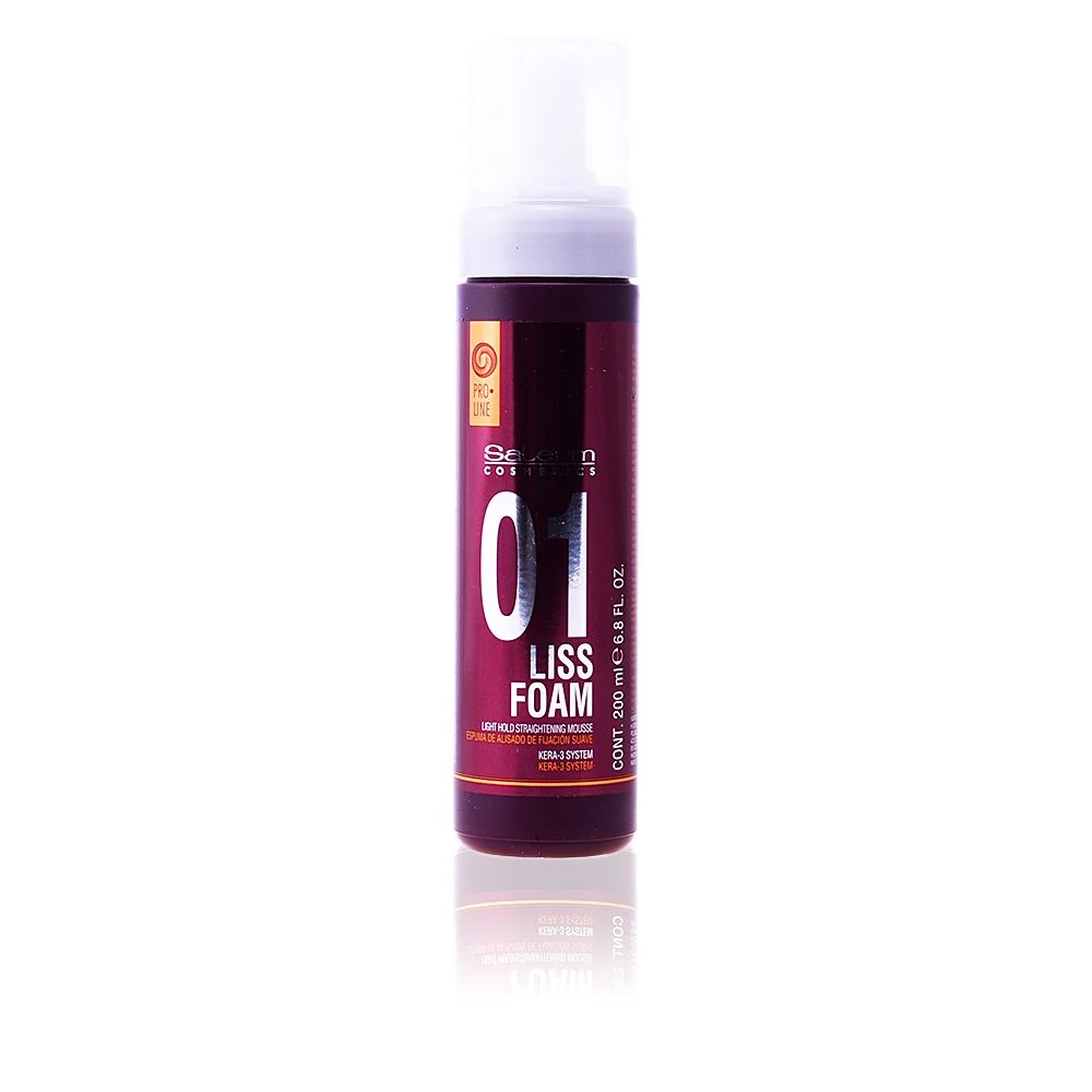 LISS FOAM light hold straightening mousse