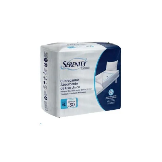 Serenity Classic Protettore del Letto Plus 60x90cm 30uds