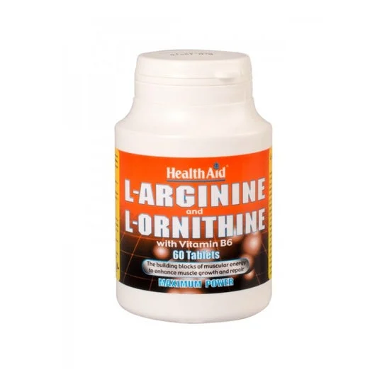 HealthAid Orginina Ornitina Vitamina B6 60comp