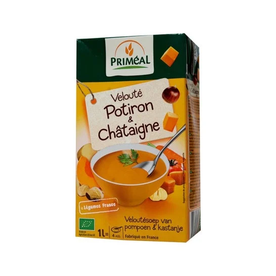 Primeal Crema di Zucca e Castagne Bio 1000ml