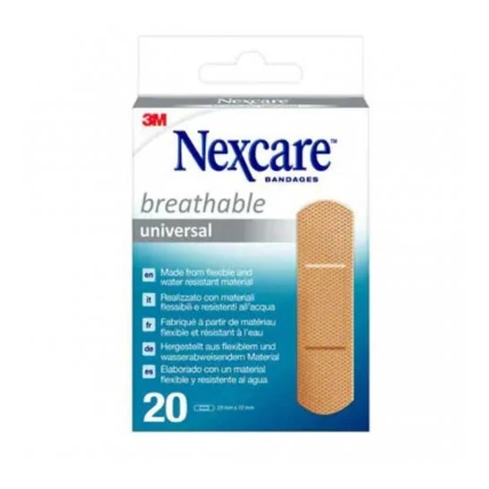 Nexcare Apósitos 19x72mm 20uds