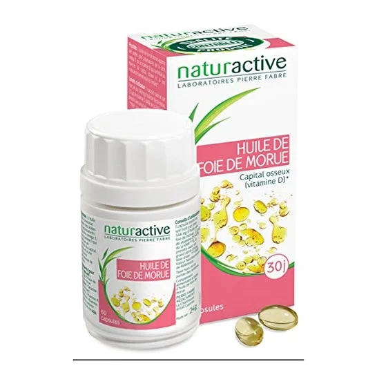 Olio di fegato di merluzzo Naturactive 60caps