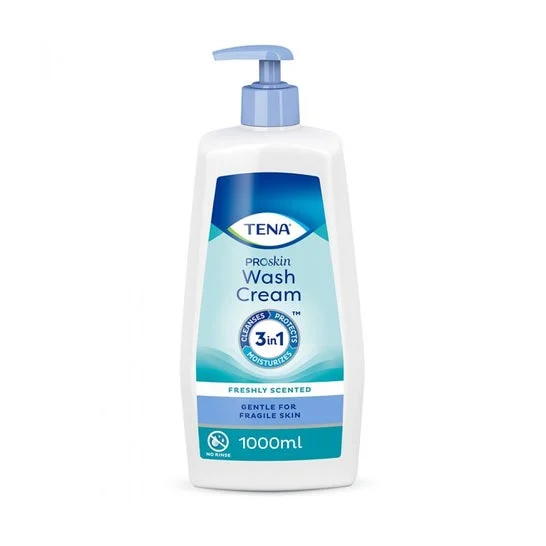 Tena Wash Cream 3 en 1 1000ml